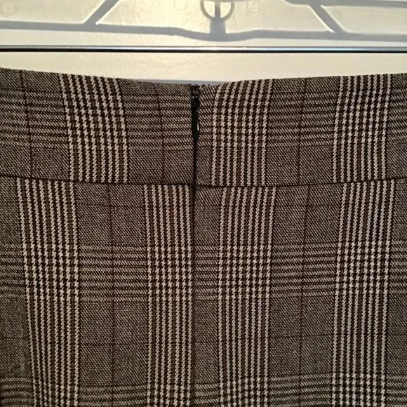 SOYA Concepts Brown Plaid Skirt - Picture 4 of 9